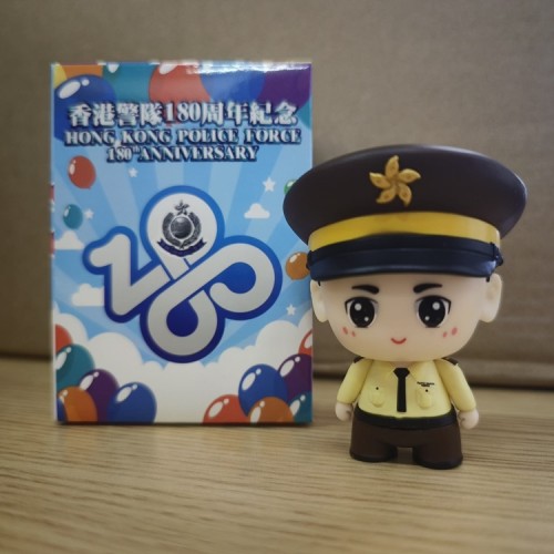 交通督導員手辦公仔